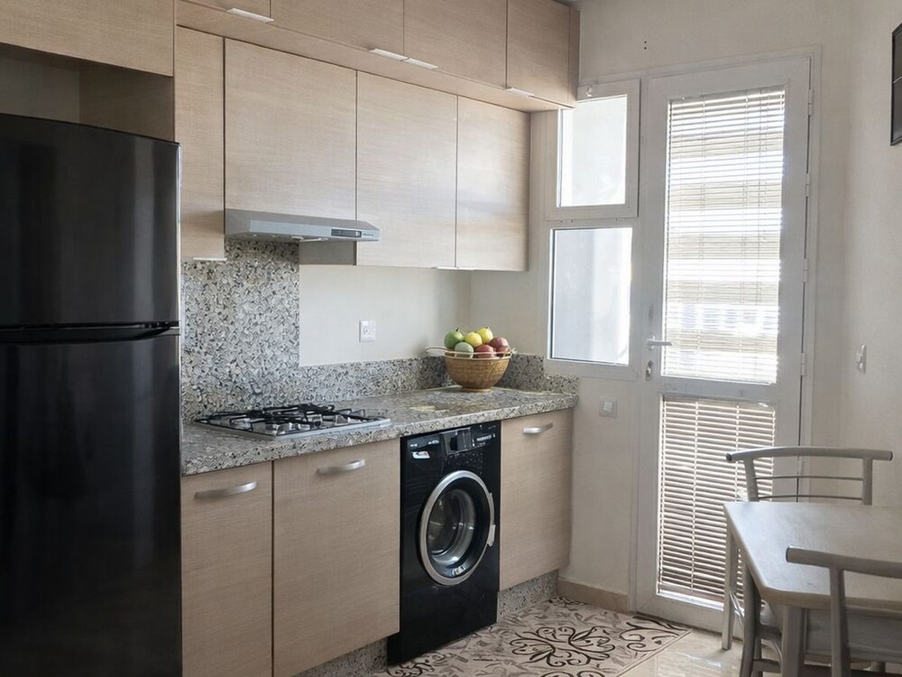 Appartement 80 m² - 1 chambre et 2 salons - Résidence Jardin d'Agadir (Kettani) - Location longue durée