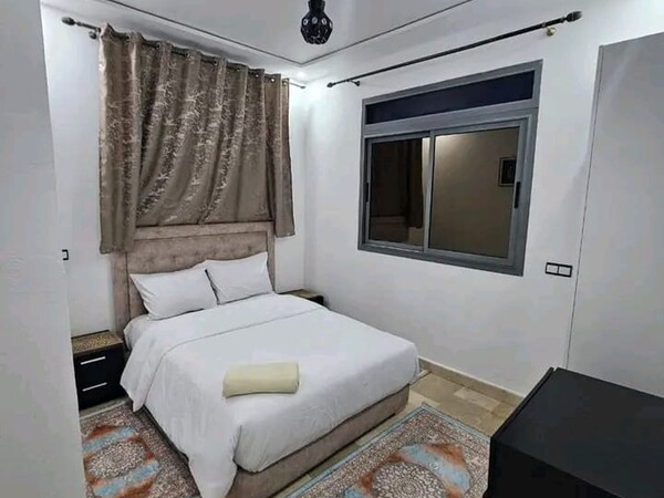 Furnished 2 Bedroom Apartment with Balcony - Haut Founty Agadir - Daily Rental
