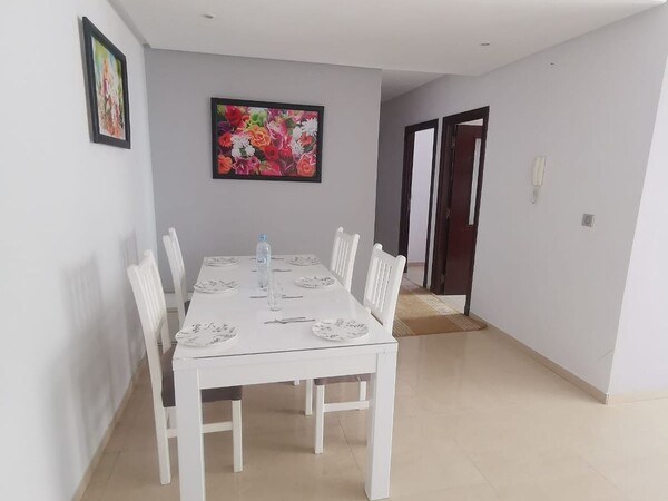 Appartement meublé 2 chambres avec balcon - Islane Agadir