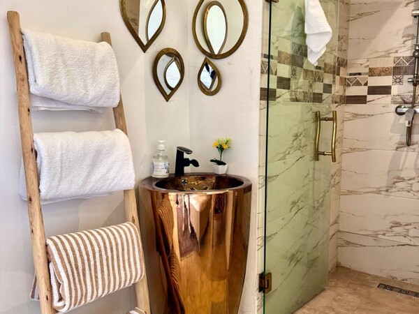 Appartement vue mer 2 chambres avec salon - Location par jour à Marina Agadir