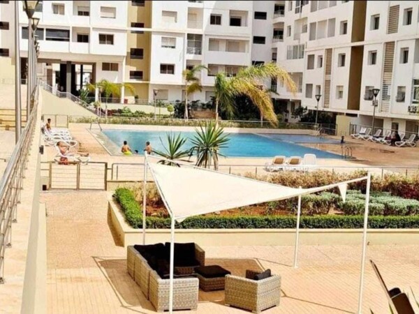 Appartement 2 Chambres avec Piscine - Islane Agadir