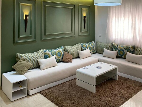 Appartement meublé 2 chambres avec piscine - Résidence Islane, Agadir