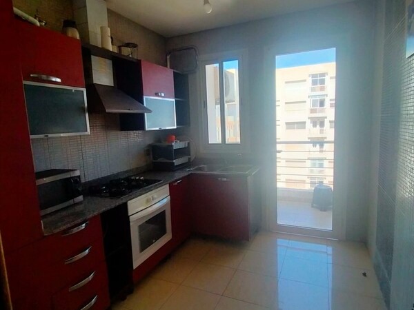 110 m² Apartment - 2 Bedrooms with Pool and Private Parking - Islane Agadir - Long Term Rental