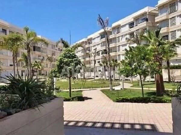 Appartement 80 m² - 1 chambre et 2 salons - Résidence Jardin d'Agadir (Kettani) - Location longue durée