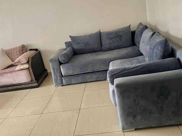 Comfortable Apartment Balcony and Laundry
