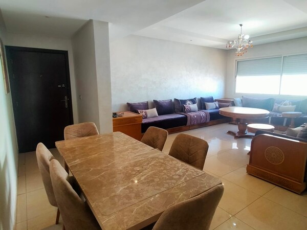 110 m² Apartment - 2 Bedrooms with Pool and Private Parking - Islane Agadir - Long Term Rental