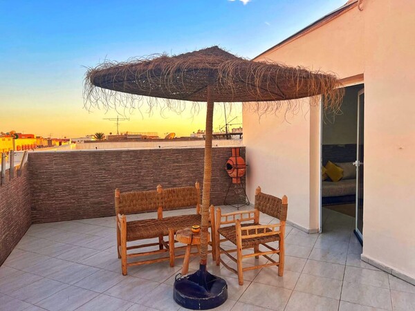 Appartement meublé avec terrasse - Hay Dakhla