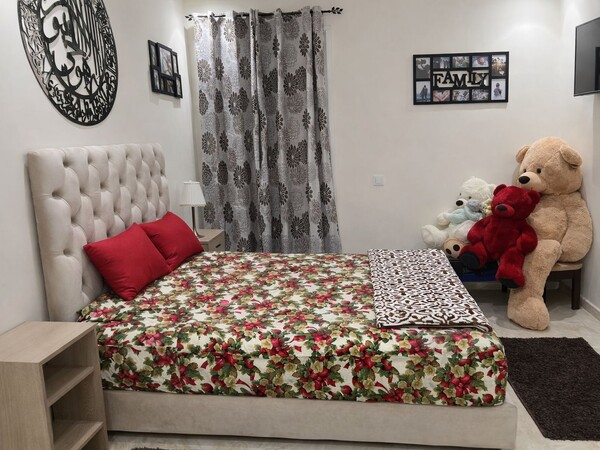 Appartement 80 m² - 1 chambre et 2 salons - Résidence Jardin d'Agadir (Kettani) - Location longue durée