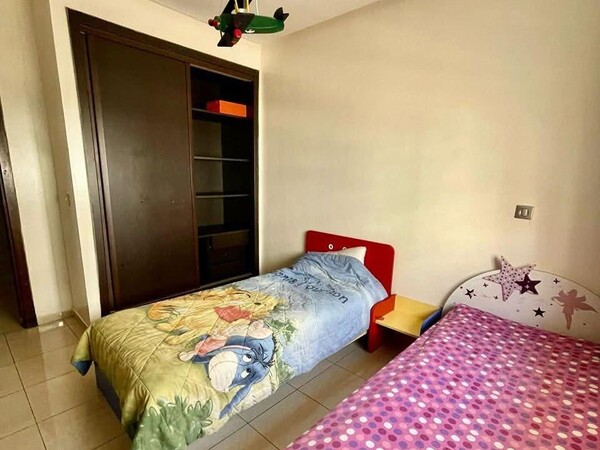 Comfortable Apartment Balcony and Laundry