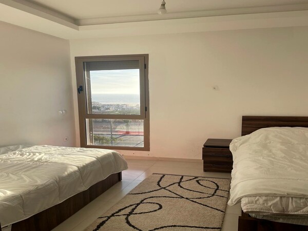 Appartement 2 Chambres avec Vue Mer - Proche Plage à Agadir