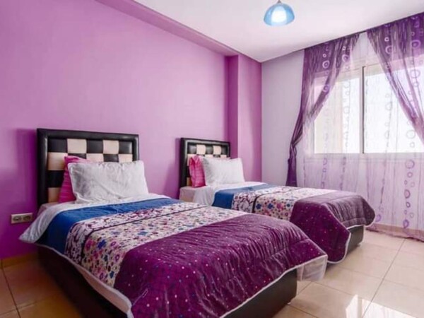 Appartement meublé 2 chambres avec piscine - Islane Agadir