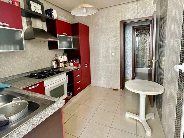Comfortable Apartment Balcony and Laundry