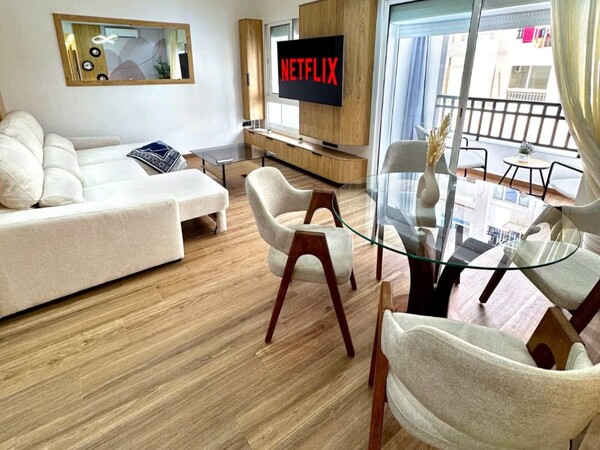 Modern 1 Bedroom Apartment with Pool - Islane Agadir