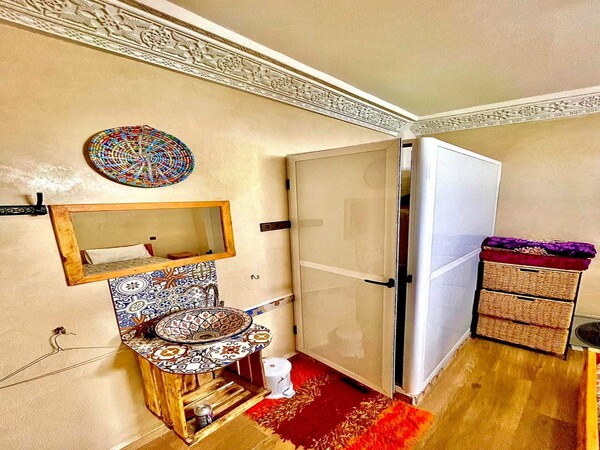 Hostel Blue House Taghazout - Dortoir ou Chambre Privée avec Vue Mer & Rooftop