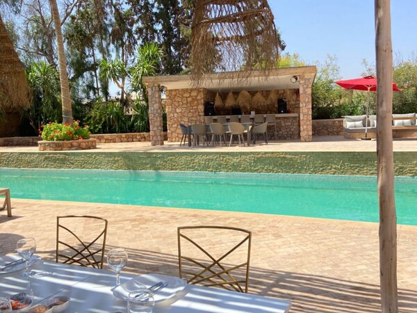 Magnifique Villa de Luxe - 7 Suites avec Piscine Privée près de l'Aéroport Al Massira - Agadir
