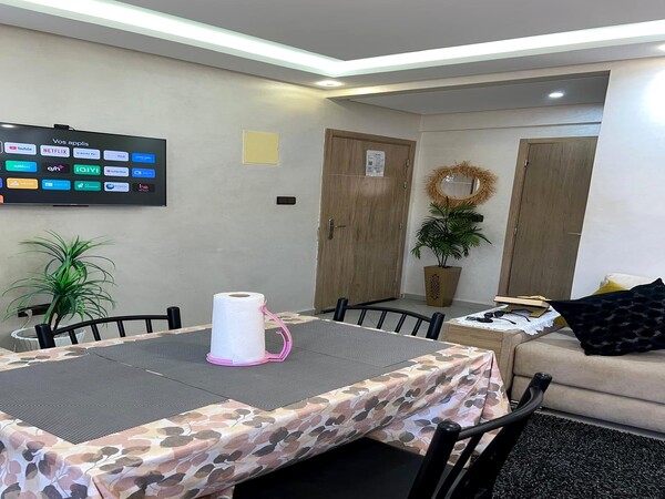 Appartement Moderne 2 Chambres - 5ᵉ Étage avec Ascenseur à Agadir